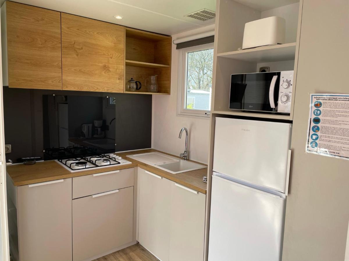 Mobilhome Tout Confort M9 Domaine De Lanniron Quimper Exterior foto
